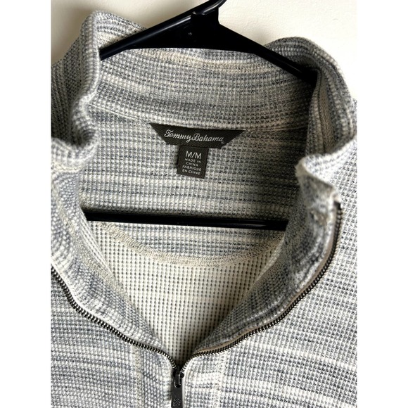 Tommy Bahamas quarter zip jacket Size M - Picture 4 of 5